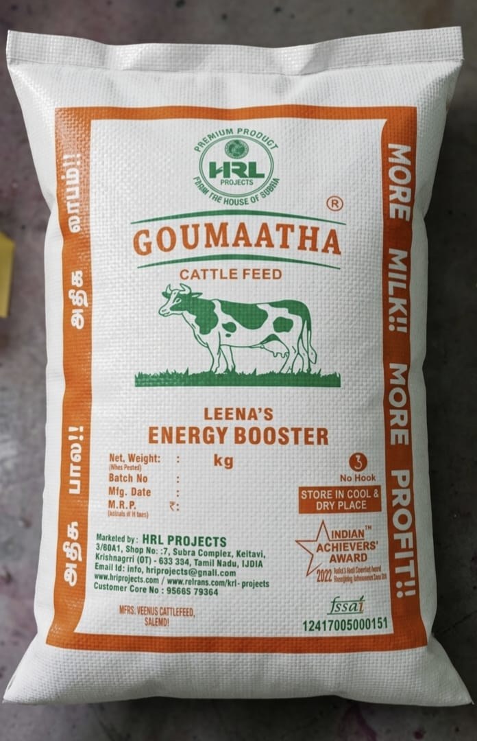 Goumaatha Leena's Energy Booster 45 kg — HRL Projects Kallavi Krishnagiri