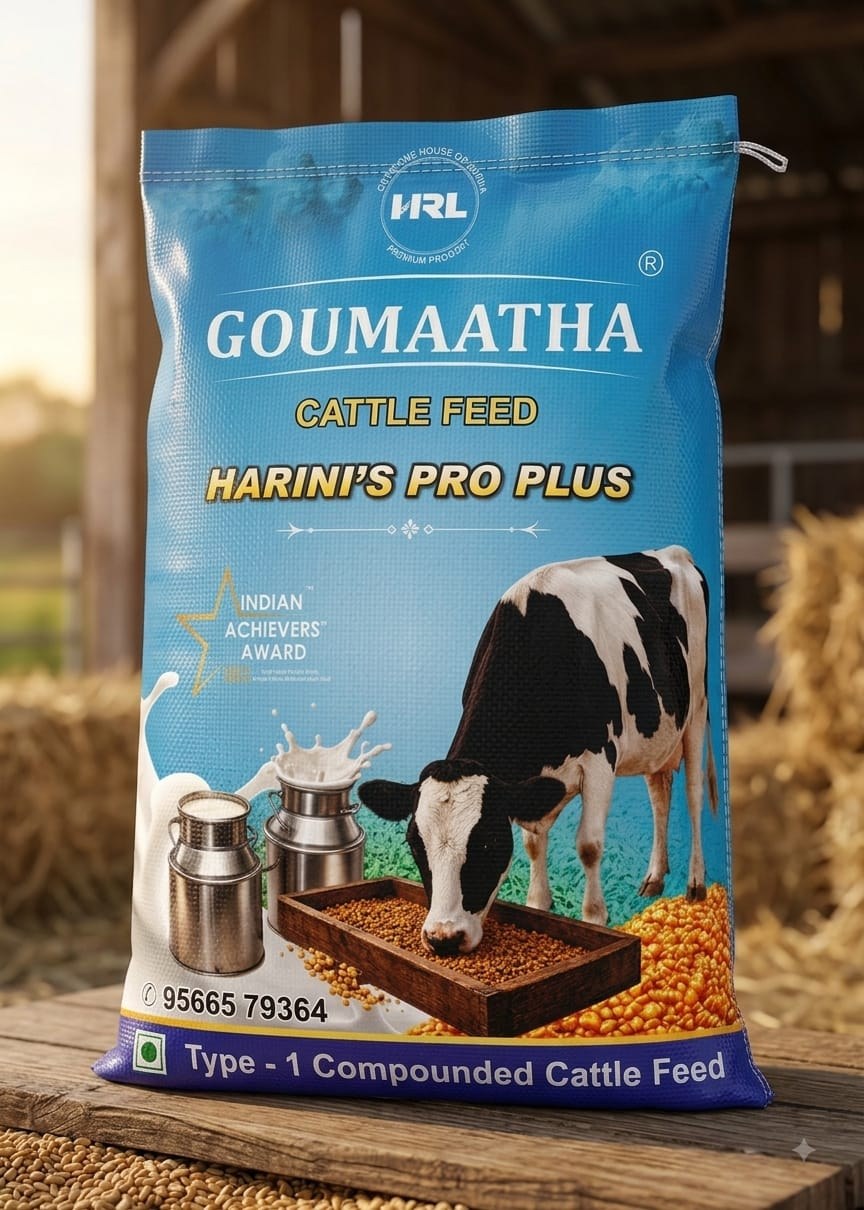 Goumaatha Harini Proplus cattle feed by HRL Projects, Kallavi Krishnagiri Tamil Nadu